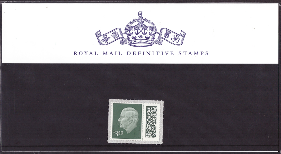 (image for) 2025 King Charles III Definitive Royal Mail Presentation Pack 128